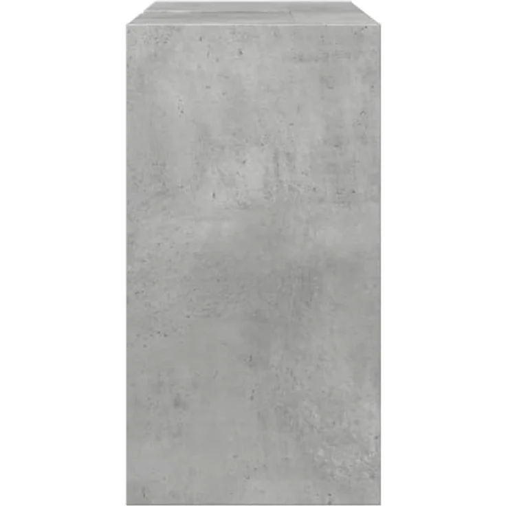 vidaXL Waschbeckenunterschrank Betongrau 63x29x55 cm Holzwerkstoff 848132 – Bild 8
