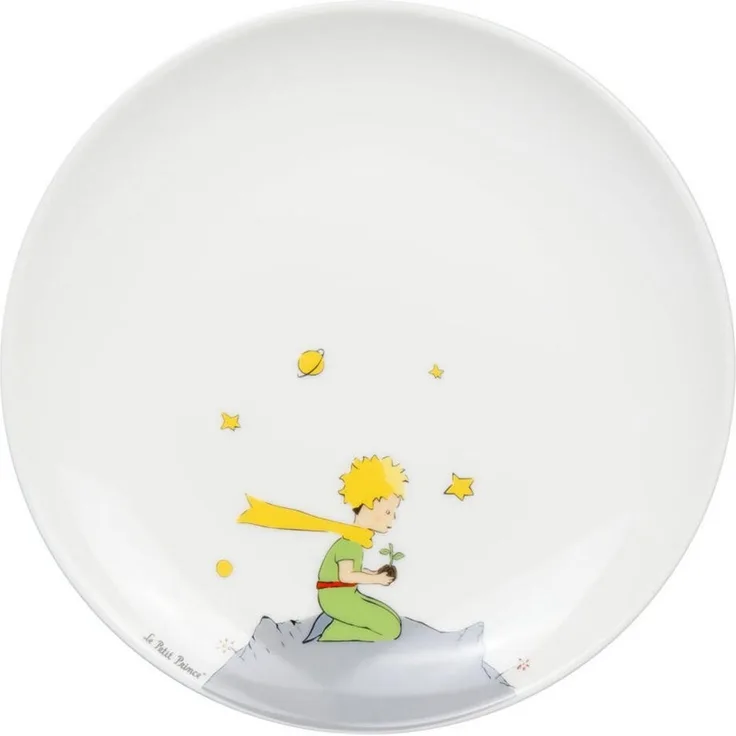 KÖNITZ 1142662901 Teller Ø 19,1 cm Le Petit Prince aus Porzellan / Der kleine Prinz