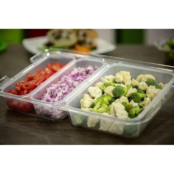 Genius 26282 Slice N Store ROT Set 14-tlg. Schneid und Aufbewahrungssystem – Bild 5