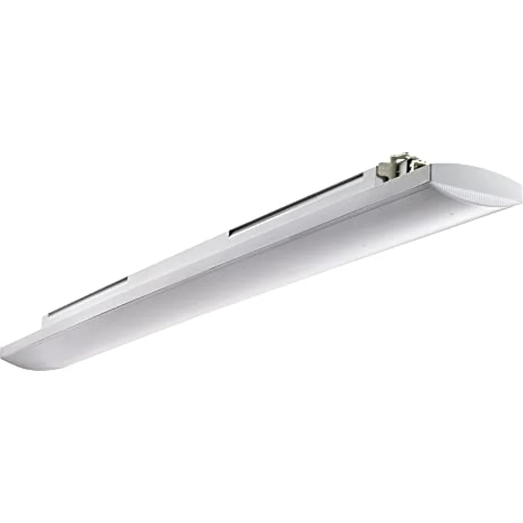 Gewiss Smart 3, LED-Deckenleuchte 39 W mit Opal-Diffusor, grau, wasserdicht, für industrielle Innenbeleuchtung