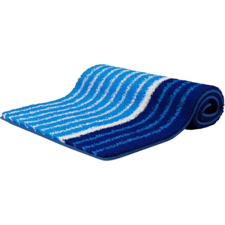 BATEX TANDEA Badteppich 70x120 cm blau – Bild 6