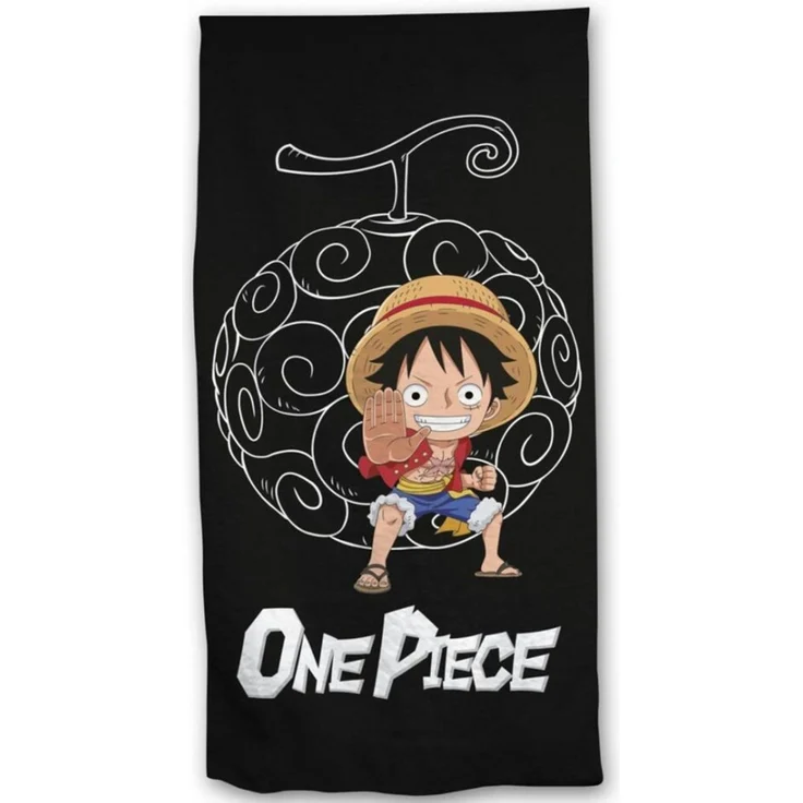 One Piece Anime Strandtuch One Piece Monkey D Ruffy Mikrofaser Strandtuch Handtuch Badetuch, 70x140 cm – Bild 1