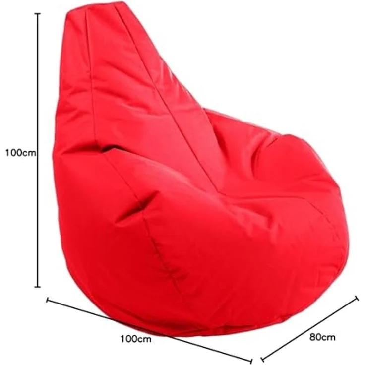 Kinzler S-10161/32 Gamer Sitzsack, Polyester, 100x100 cm – Bild 3