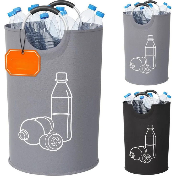 Lifewit Müllsackständer Pfandflaschen Sammelbehälter, Groß Aufbewahrung mit Softgrip-Griff. – Bild 1
