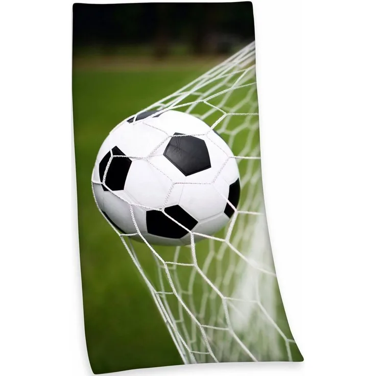 Fußball Velourstuch Duschtuch Badetuch Handtuch Strandtuch 75x150 cm