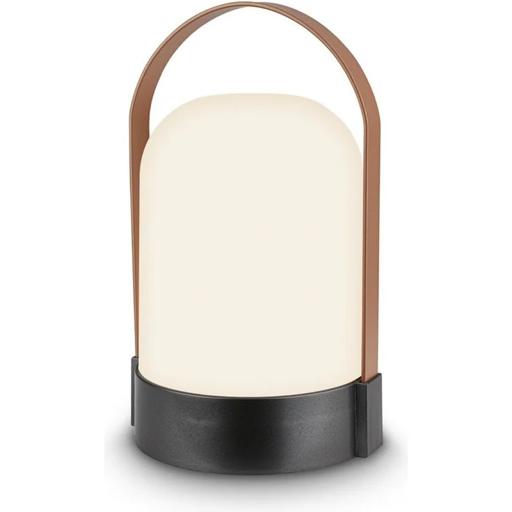 Briloner Leuchten LED Tischleuchte ASA BIG, LED fest integriert, Warmweiß, 14,5x13,5x24 cm, Indoor/Outdoor, Balkon, Terrasse, Wohnzimmer – Bild 5