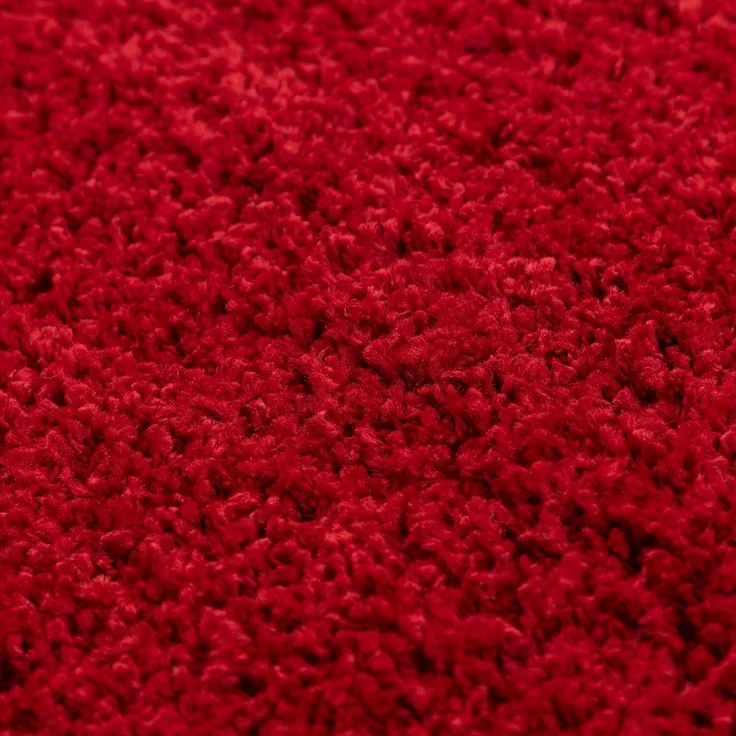 SIMPEX24 Teppich Unicolor - Einfarbig, Läufer, Höhe: 30 mm, Einfarbig Shaggy Teppich Wohnzimmer Langflor Versch. Farben und Größen – Bild 7