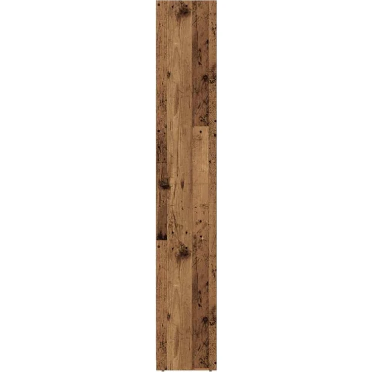 vidaXL Badschrank Altholz-Optik 30x30x183,5 cm Holzwerkstoff 856064 – Bild 5