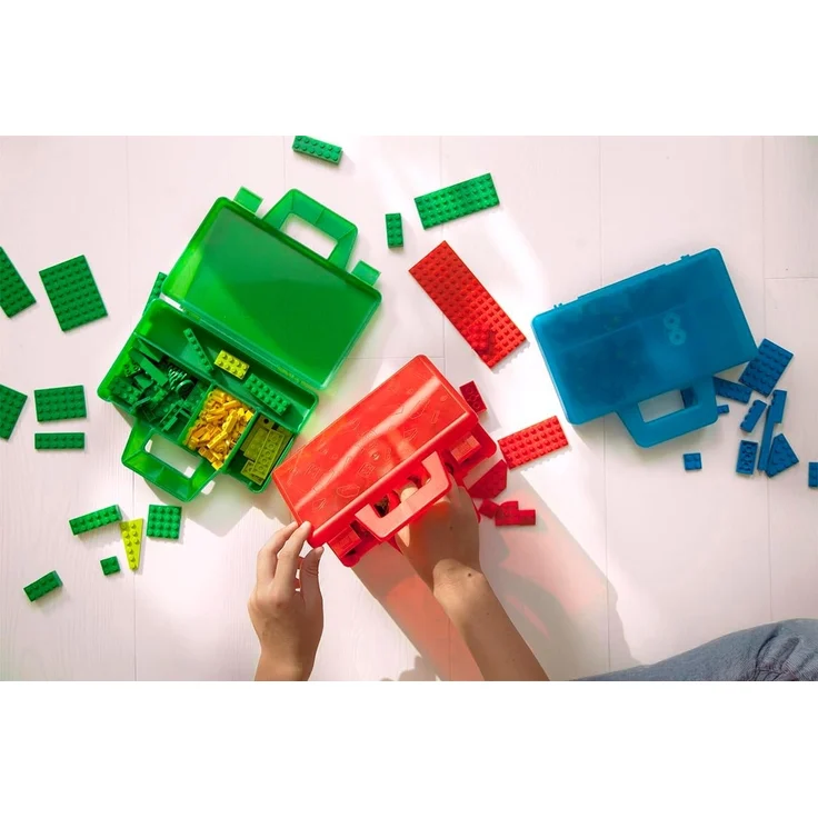 Room Copenhagen 'LEGO Sortierbox to go' Aufbewahrungsbox grün – Bild 4