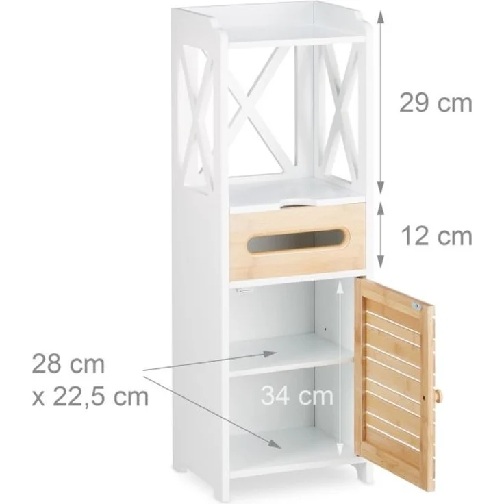 Beistellschrank klein mit 5 Ablagen 10020974 – Bild 5