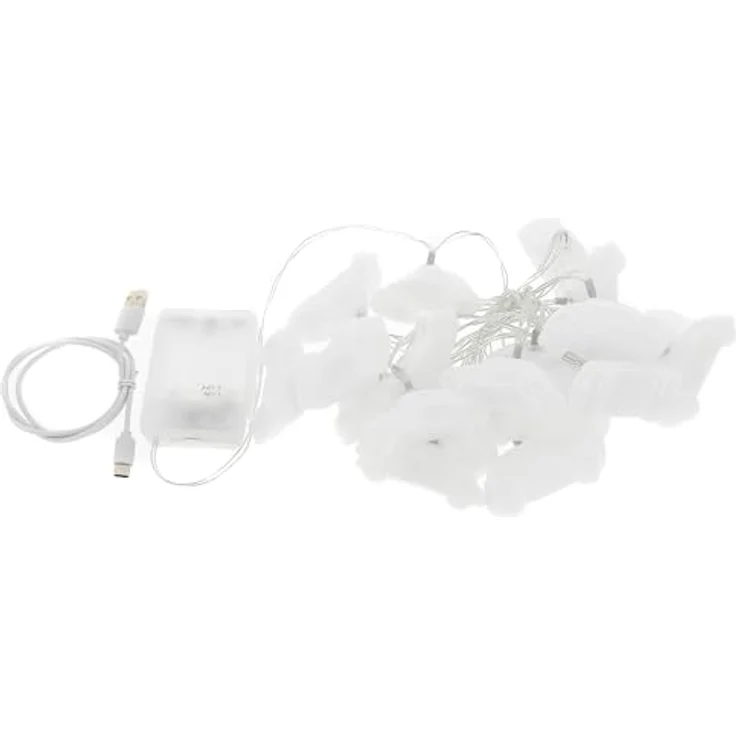 BRISA VW Collection - Stylishe Ambiente Volkswagen Käfer Batterie Lichter-Kette für viele Events (für Innen/3m/20 x LED/USB-C) – Bild 3
