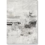 Dekoria Leinwandbild Grey Abstract