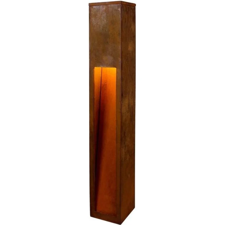 SLV No. 229411 RUSTY SLOT 80 eisen gerostet E27 max. 11W IP44 – Bild 3