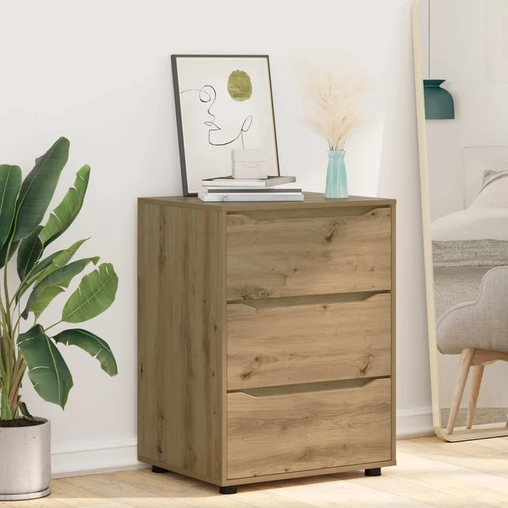 vidaXL Aufbewahrungsschrank 60 x 48 x 81 cm Holzwerkstoff 888866 – Bild 6