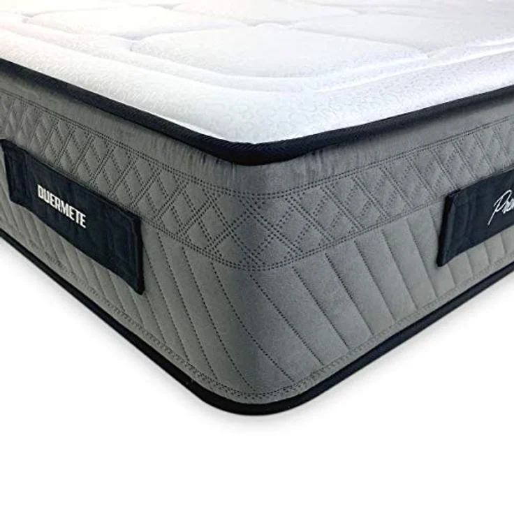 DUÉRMETE ONLINE Viskoelastische Matratze, Mylos Biogel, Höhe 28 cm, fest und bequem, milbendicht und hypoallergen, thermoregulierend, HR, 90 x 180 cm – Bild 6