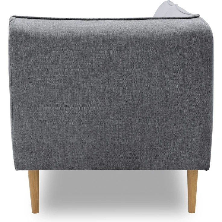 Gartenlounge Sofa 2-Sitzer Rechts Braelyn 159x82x82 Bezug in anthrazit – Bild 3