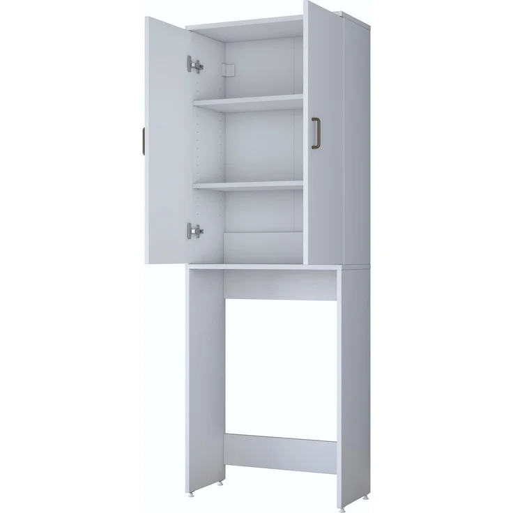 Skye Decor 'KD138 - 5856' Waschmaschinenunterschrank, Weiß, 65 x 179,8 x 30 cm – Bild 7