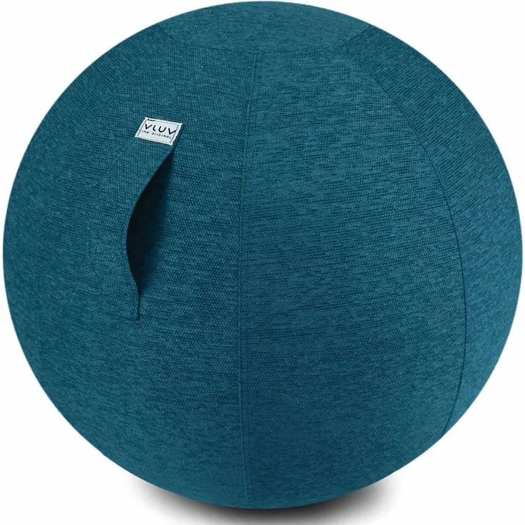 Vluv Stov Stoff-Sitzball Durchmesser 50-55 cm Petrol / Blau - Grün