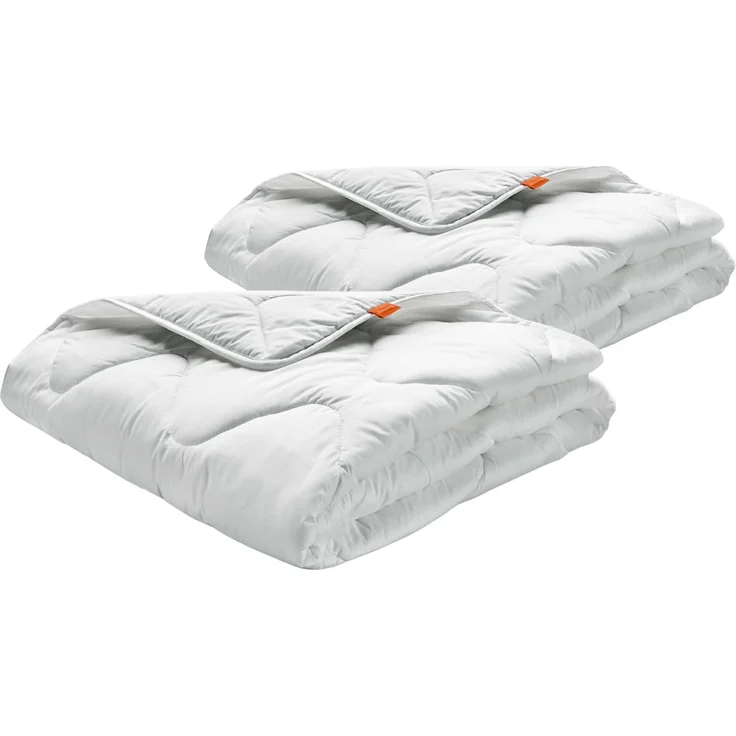 sleepling Microfaserbettdecke Basic 100, Füllung: 100% Polyester, Bezug: 100% Polyester, in 135x200 cm, 155x220 cm und Weitere, Allergiker geeignet, Made in EU – Bild 1