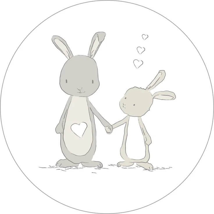 roba Komplettbettset 'Fox & Bunny' 70 x 140 cm - inkl. Bettausstattung - umbaubar - Holz weiß – Bild 9