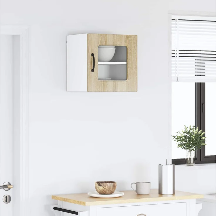 Hängeschrank, Küchenschrank Sonoma-Eiche 40 x 31 x 40 cm Holzwerkstoff – Bild 4