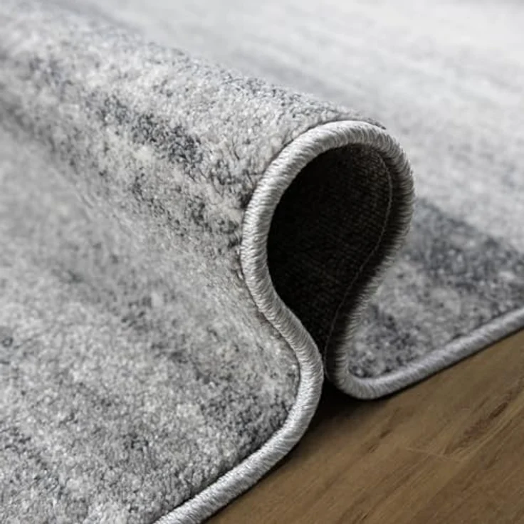 oKu-Tex Teppich Wohnzimmer, MERCUR meliert, weicher Kruzflor, langlebig, pflegeleicht, rechteckig, Höhe: 11 mm, Wohnzimmerteppich, Meliert, verschiedene Farben & Größen erhältlich – Bild 5