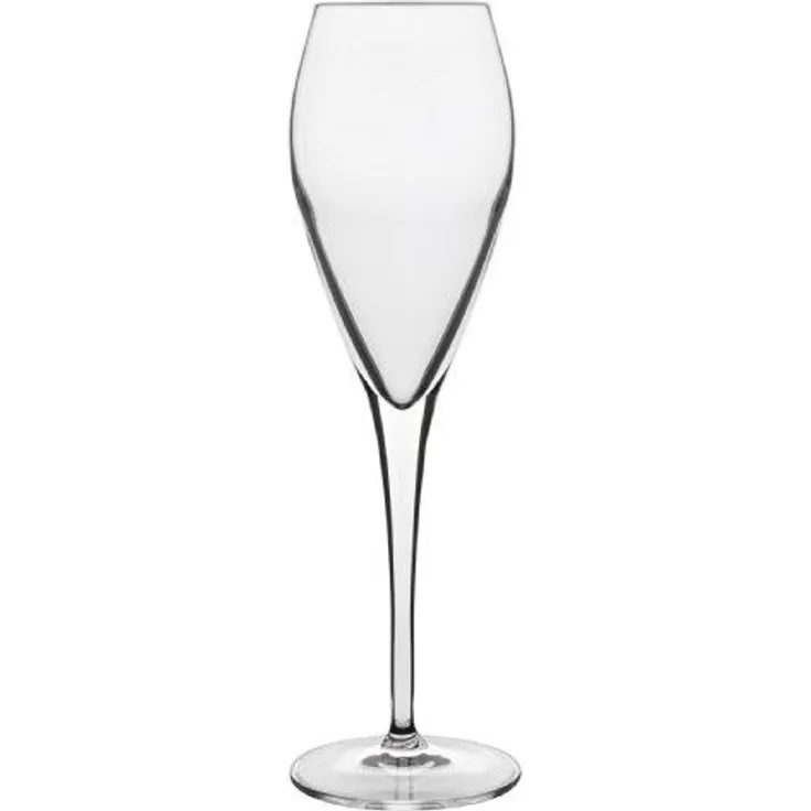 Luigi Bormioli 7540422 Prestige Werkstatt-Box 6 Sektglas Kristall Transparent 6,4 x 6,4 x 22,2 cm