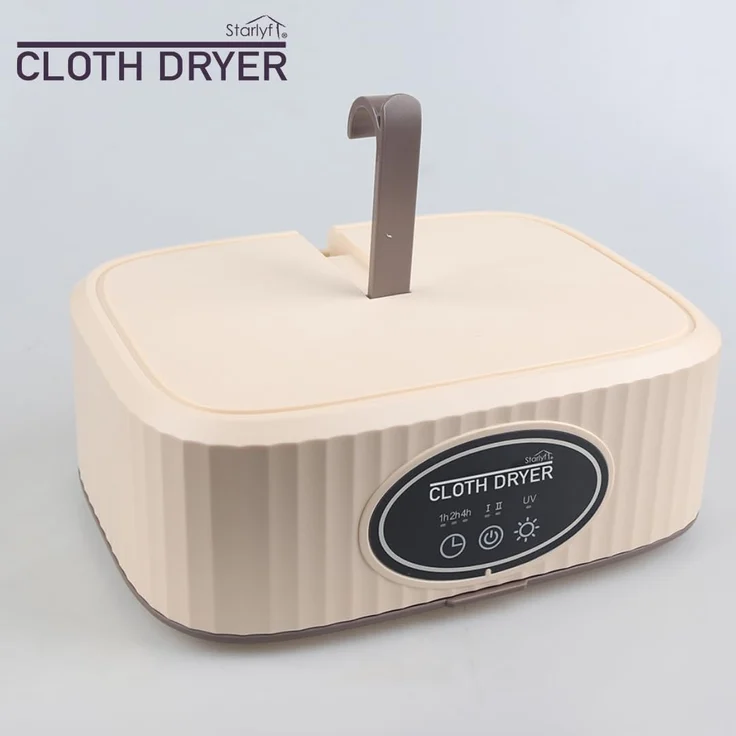 Starlyf Elektrischer Wäschetrockner Cloth Dryer, Trockner elektrisch, klappbar, klein und schmal zum Anhängen – Bild 3