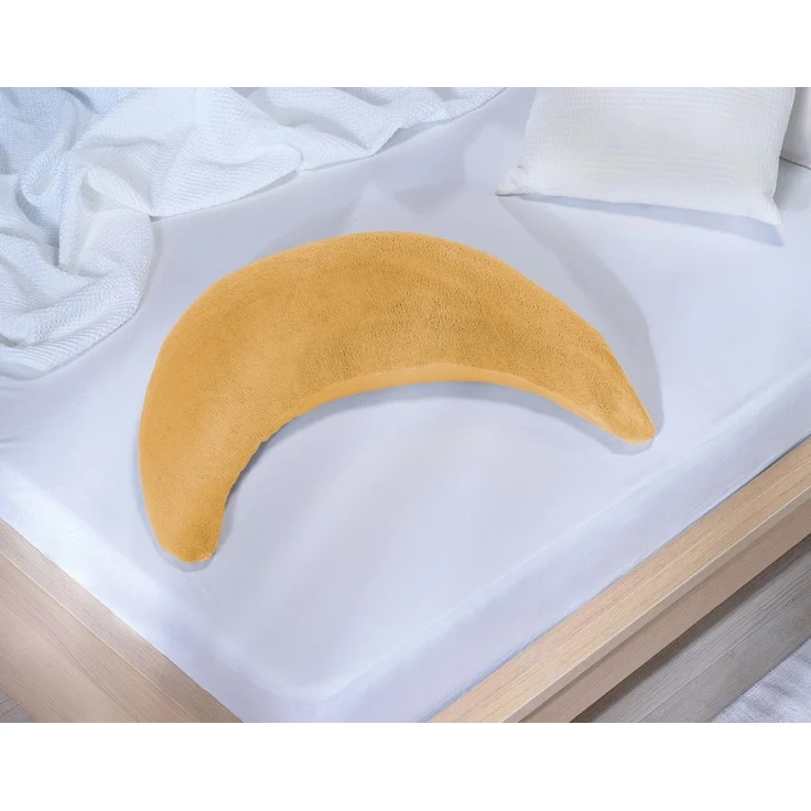 Theraline Plüschmondbezug Bezug für Mondkissen 140x27 cm Bernstein