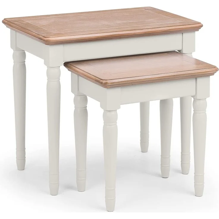 Julian Bowen Provence Satztische, Grau und gekalkte Eiche