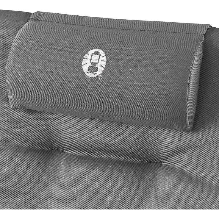 Coleman Stuhl 5 Position Padded Hochlehner, 79 X 105 X 61 Cm, Grau / Silber – Bild 2