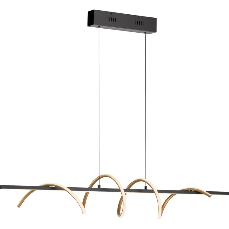 JUST LIGHT Pendelleuchte EMANDA, Dimmfunktion, LED fest integriert, Warmweiß, LED, dimmbar, Switchmo, Comfort Lift, Memory, nach Trennung vom Netz – Bild 5