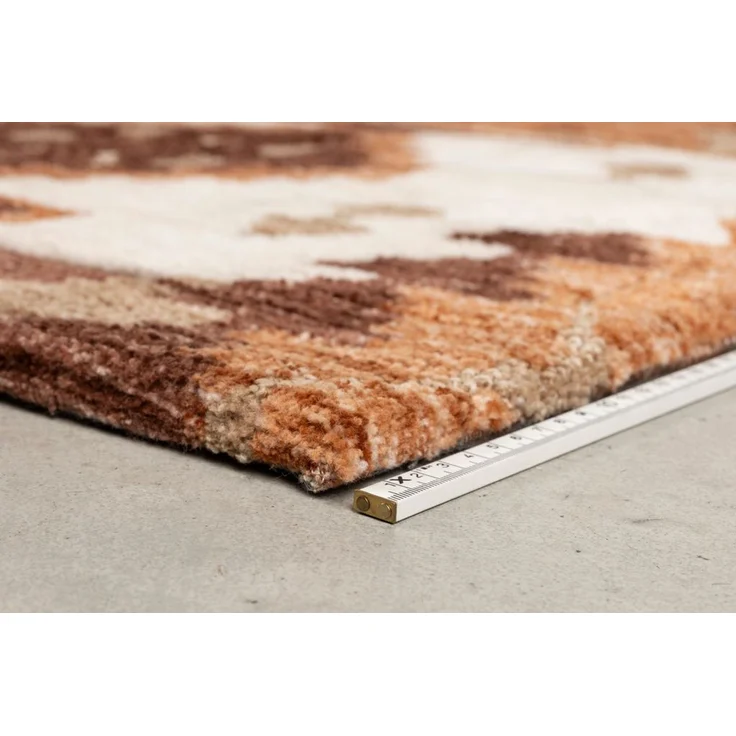 Teppich Maron 160x230 cm in Rot mit grafischem Muster von Dutchbone – Bild 2
