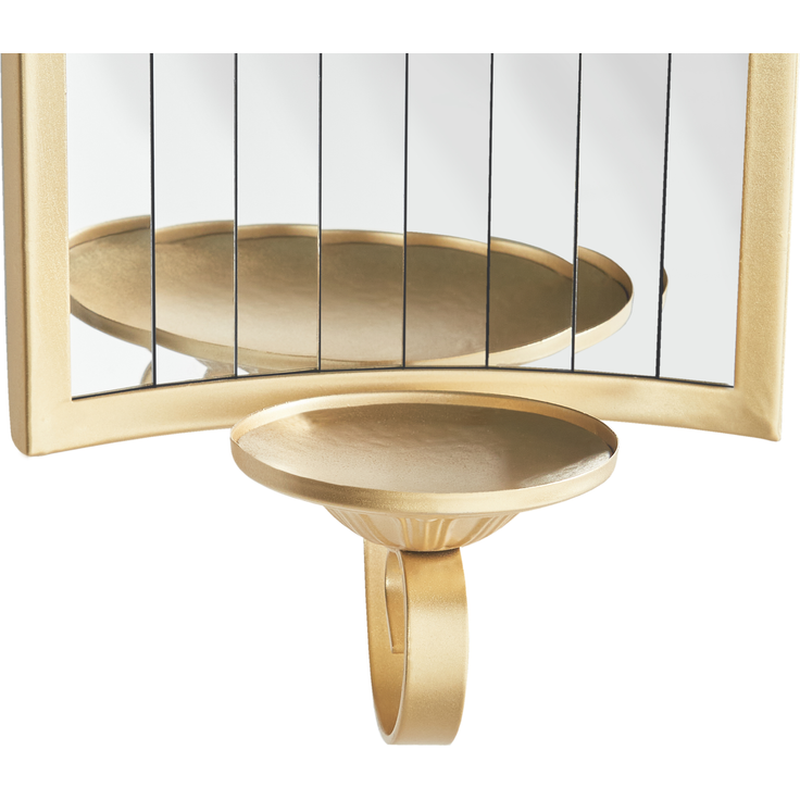Wandkerzenhalter SOBREDA Metall 41 cm Gold – Bild 6