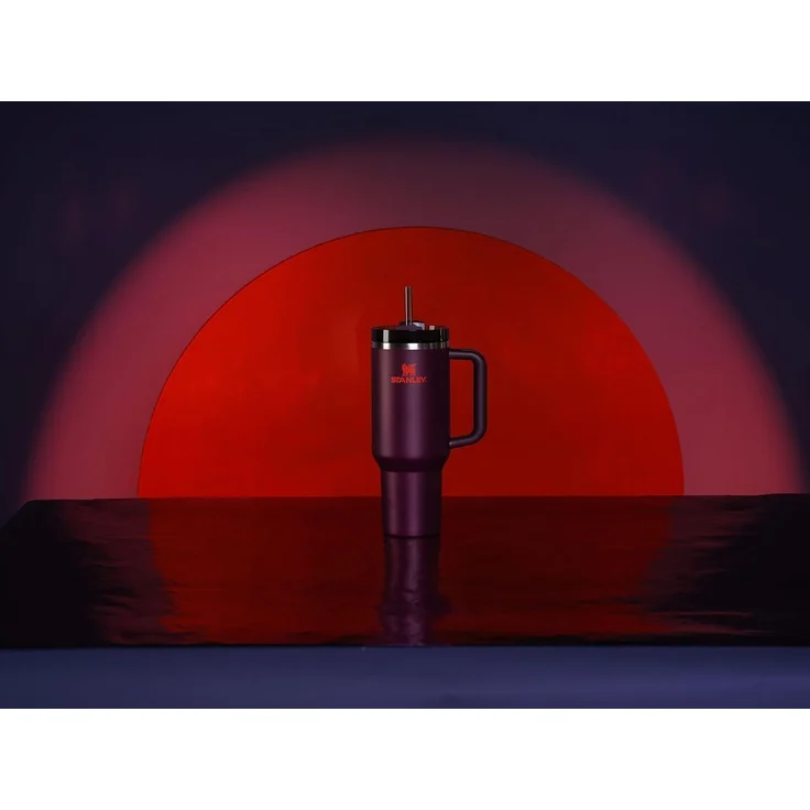 Stanley 1913 Thermoflasche Stanley Quencher H2.0 FlowState Tumbler 1.2L 1,2 L Plum – Bild 6