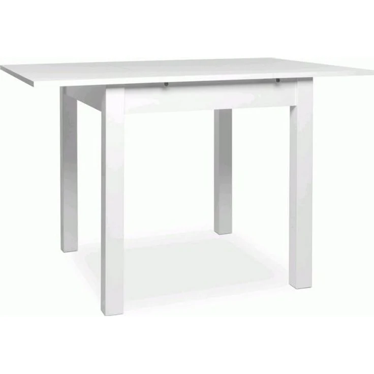 Newroom Esstisch Noa, ausziehbar inkl. 40cm Tischplatte Weiß Küchentisch Speisetisch – Bild 4