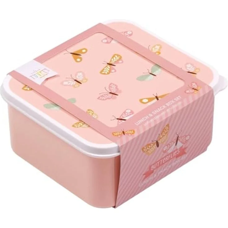 A Little Lovely Company Lunchbox Snackbox Set, Polypropylen, (4-tlg) – Bild 4