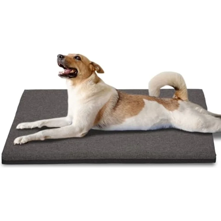 120 x 80 x 11 cm Gelflocken Hundematte Größe XL mit abnehmbarer Decke – Bild 3