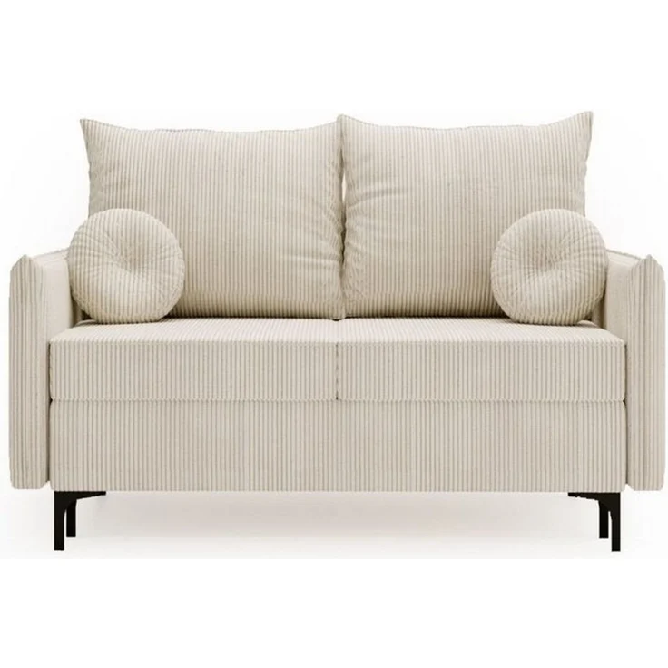 Compleo Schlafsofa für ein kleines Zimmer, Sofa 2-sitzer, Breite:145 cm LEO, bequem – Bild 2