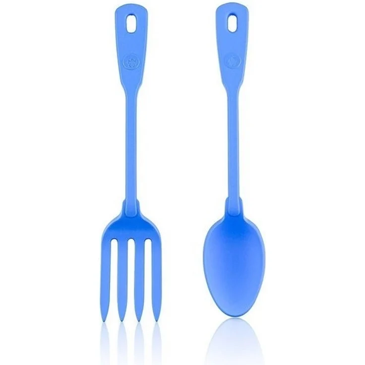 Kochblume Salatbesteck Löffel-Gabel (2-tlg) – Bild 4