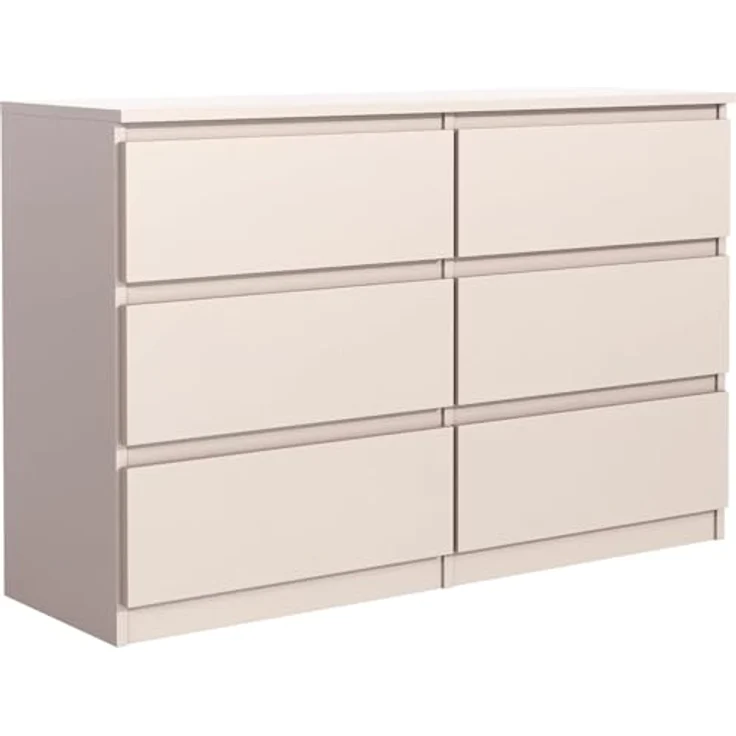 meble masztalerz Kommode Mit 6 Schubladen - 120 cm breit – modern, praktisch & geräumig – Bild 2