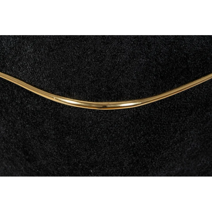 Hocker Contessa 135 Weiß / Gold – Bild 3