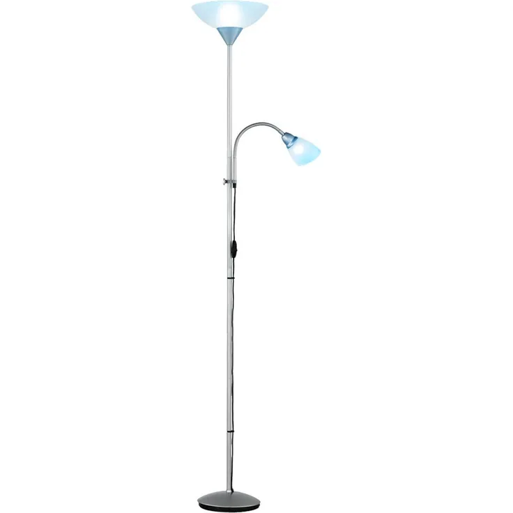 RGB LED Stehlampe, bewegliche Leseleuchte, H 180 cm