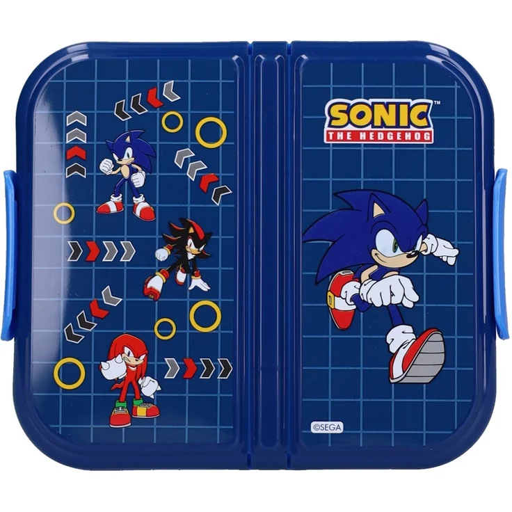 Sonic Brotdose Lunchbox für Kinder 1,4 l Snackbox für Schule und unterwegs – Bild 2