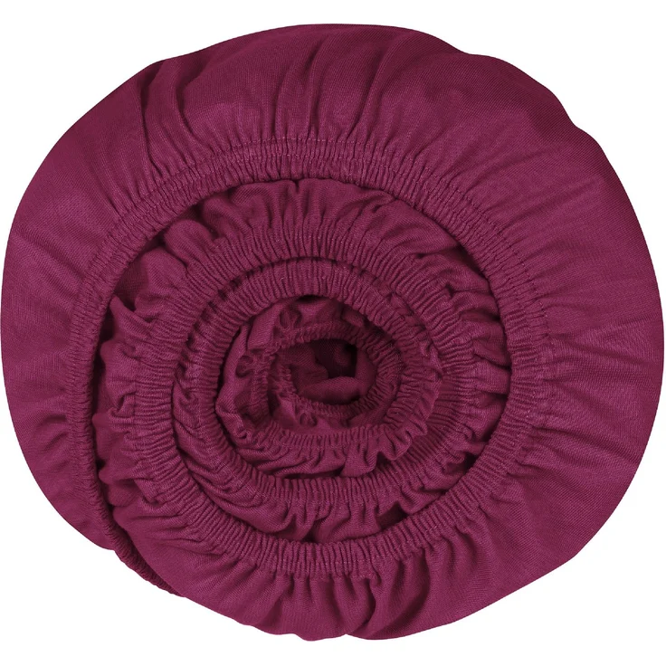 Schiesser Spannbettlaken Elli - 97/3 - 100 x 200 cm - Beere – Bild 2