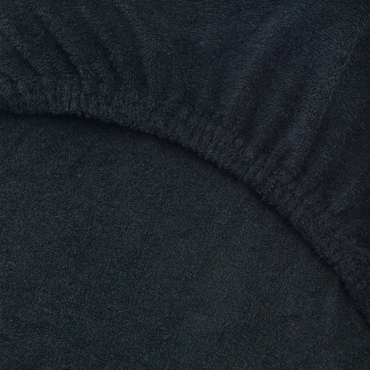 NatureMark Spannbettlaken Frottee Spannbetttuch, 80% Baumwolle / 20% Polyester, Gummizug: rundum, (1 Stück), Spannbetttuch in vielen Größen und Farben – Bild 3