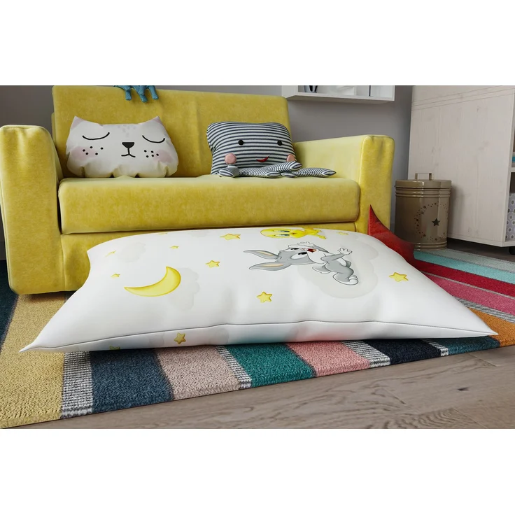Green Bean® Kinder Sitzsack Looney Tunes 100x135cm mit 270 Liter hochwertiger EPS Perlen Füllung und waschbarem Motiv Wechsel-Bezug aus 100% Baumwoll – Bild 6