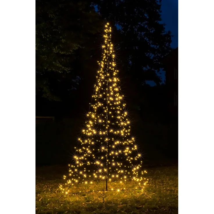 Galaxy LED-Tannenbaum 250 cm, 300 warmweiße LEDs, IP44 Timerfunktion
