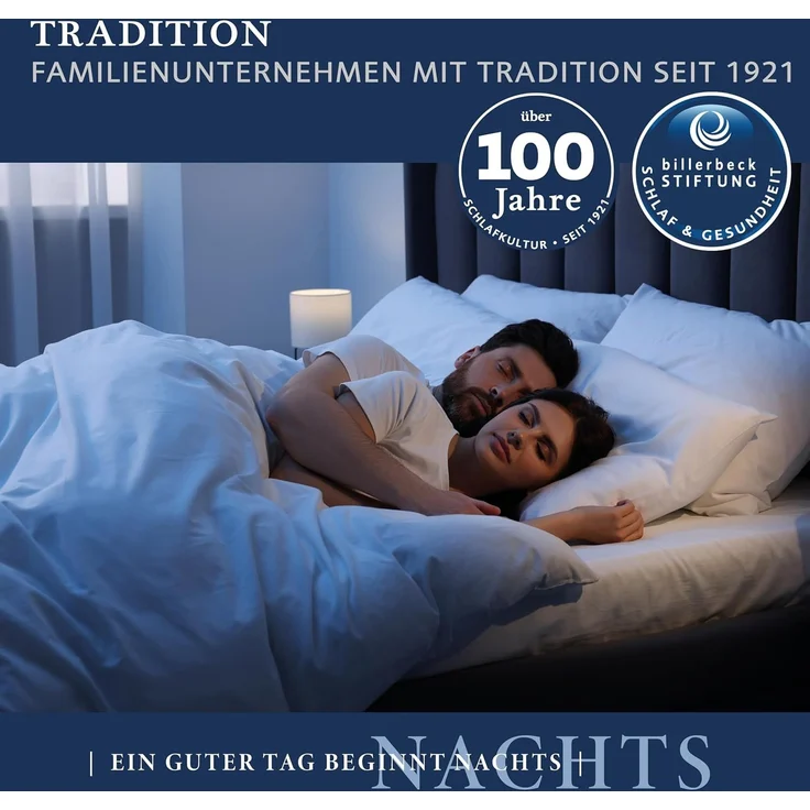 Billerbeck Matratzenauflage MULTILIND | gefüllt mit 100% Schurwolle 90x200 cm – Bild 6