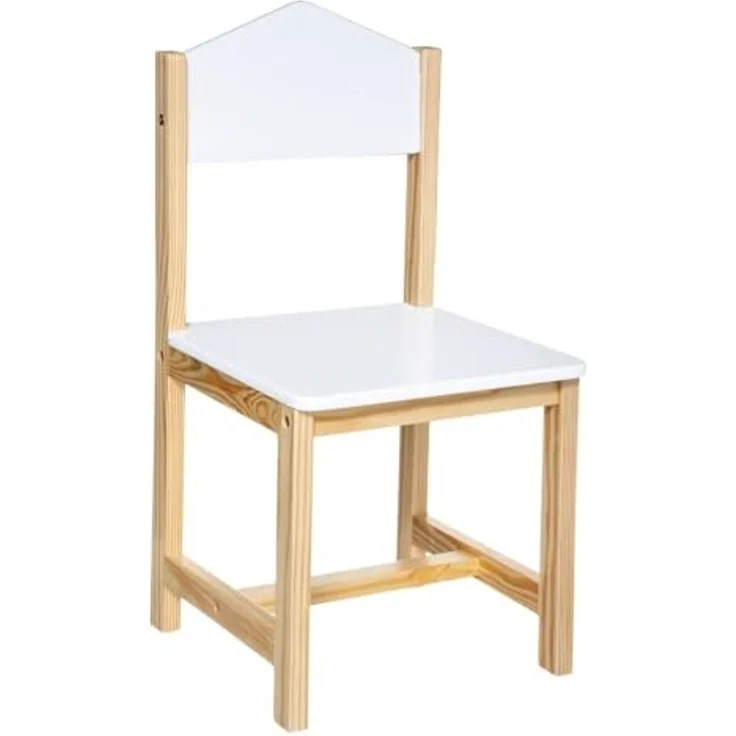 Kinderstuhl aus Holz, Höhe der Sitzfläche 29,3 cm – Bild 1